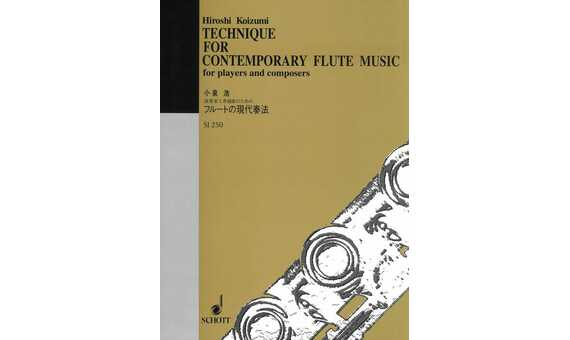 KOIZUMI H. - TECNICA MUSICA CONTEMPORANEA DE FLAUTA